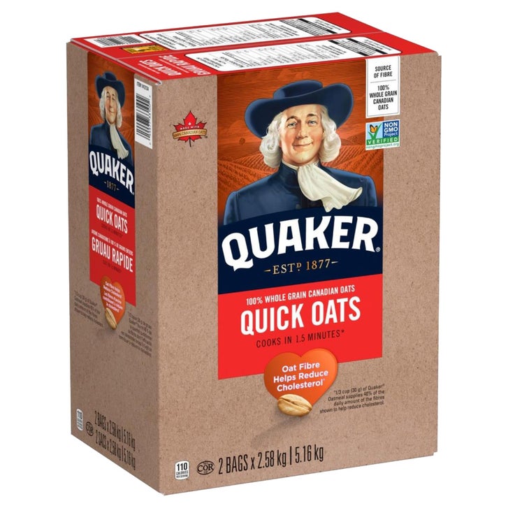 Quaker Quick Oats, 2 × 2.58 kg