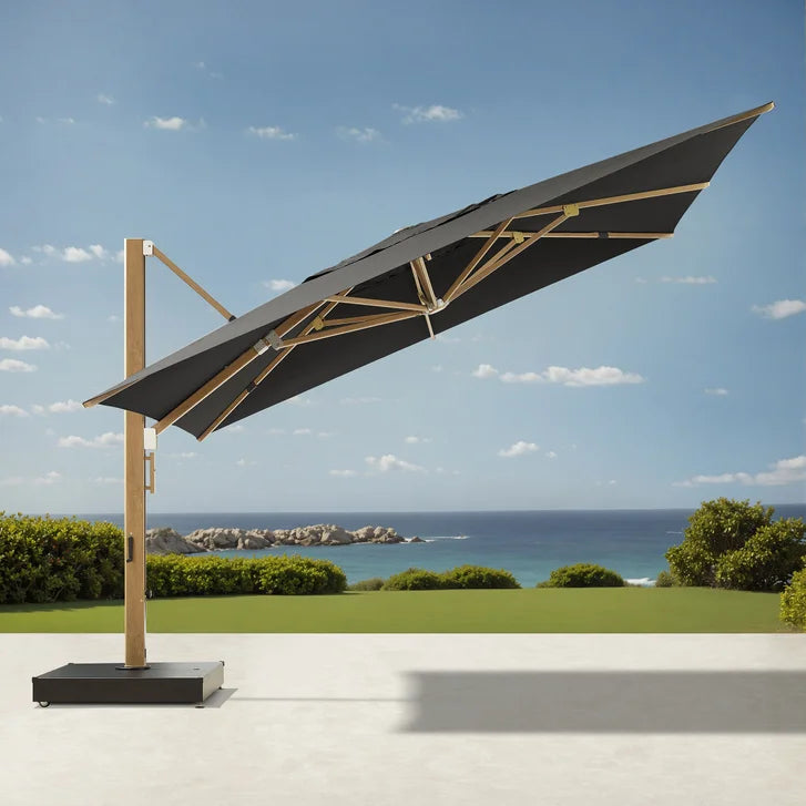 Sirio 4 m x 4 m (13.1 ft. x 13.1 ft.) Commercial Cantilever Umbrella