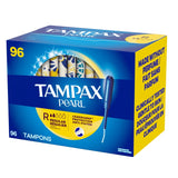 Tampax Pearl Regular Tampons, 96-count