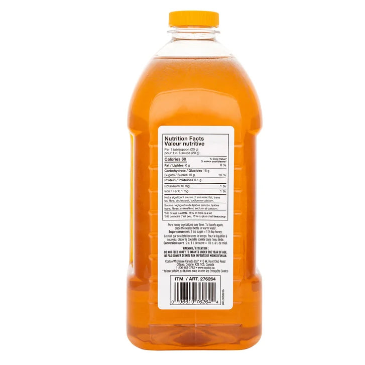 Kirkland Signature 100% Pure Liquid Honey, 3 kg