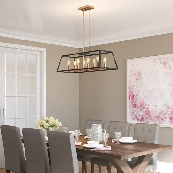 Artika Carter Long 8-Light Chandelier