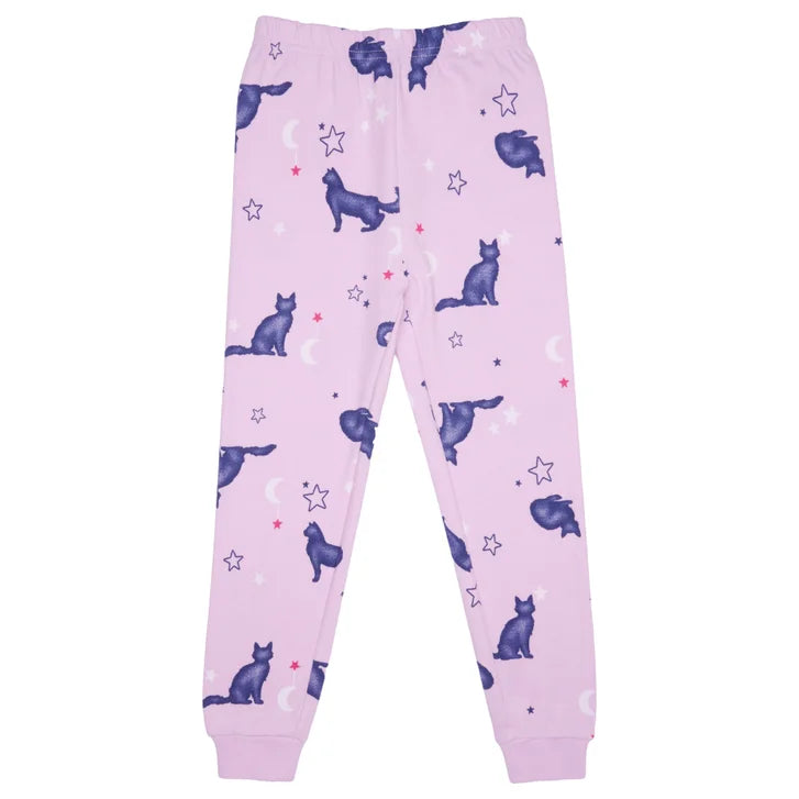 Pekkle Kids Organic Cotton 4-piece Pajama Set