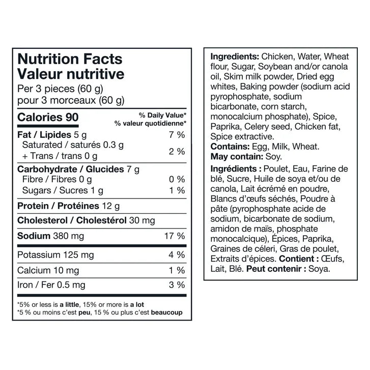 Kirkland Signature Lightly Breaded Chicken Breast Chunks, 1.8 kg