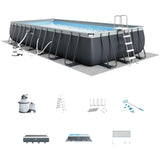 Intex 24 ft. x 12 ft. Ultra XTR Pool Set with Sand Filter & Saltwater System
