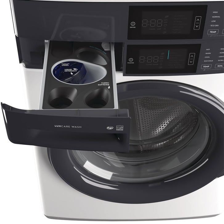 Electrolux 3 Series Single Unit Front Load Laundry Tower with 5.1 cu ft. Washer, 8.0 cu ft. Electric Dryer