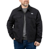 Vans Men's Mcavoy Zip Station Jacket – Casual Full-Zip Coat with Collar