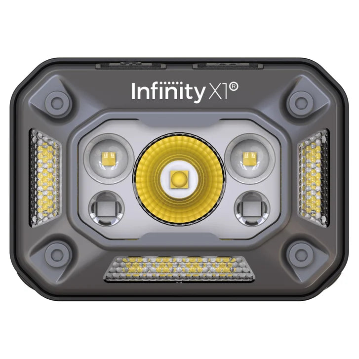 Infinity X1 Rechargeable 1500 Lumen Headlamp, Pack of 3