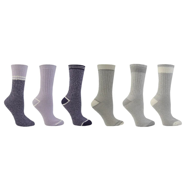 Roots Women’s Cozy Crew Sock, 6-Pairs