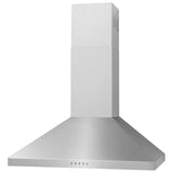 Frigidaire 30 in. Stainless Steel Canopy Wall Mounted Range Hood, 350 Max CFM