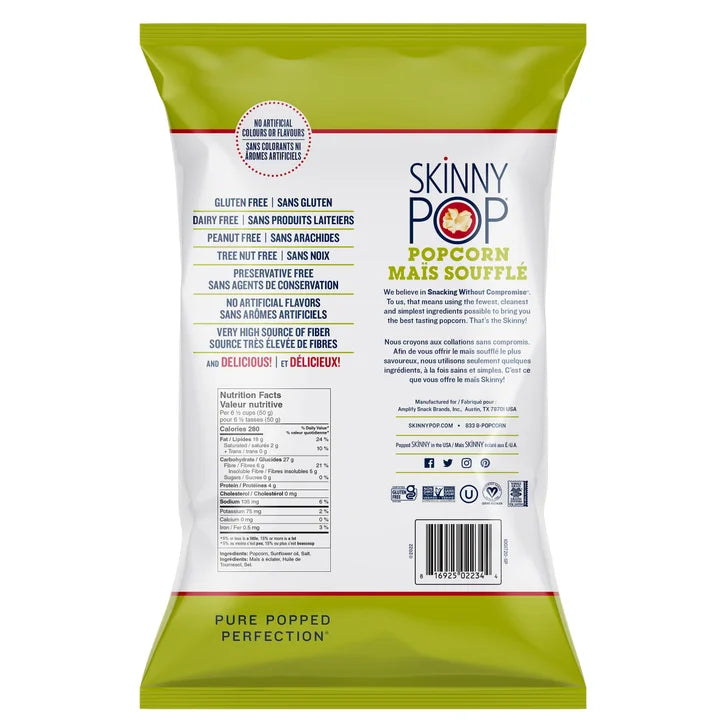 SkinnyPop - Popcorn, 397 g