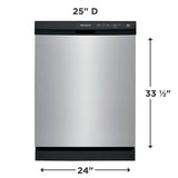 Frigidaire 24 in. Built-In Dishwasher with Delay Start