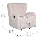 Nice Link – Lulla Fabric Rocker Recliner