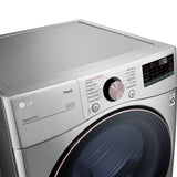 LG Graphite Steel 7.4 cu. ft. Electric Steam Dryer with AI Dry and ThinQ Technology