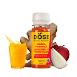 DOSE Organic Ginger Daily Booster Shots, Variety Pack, 48 × 60 mL (2 fl oz)