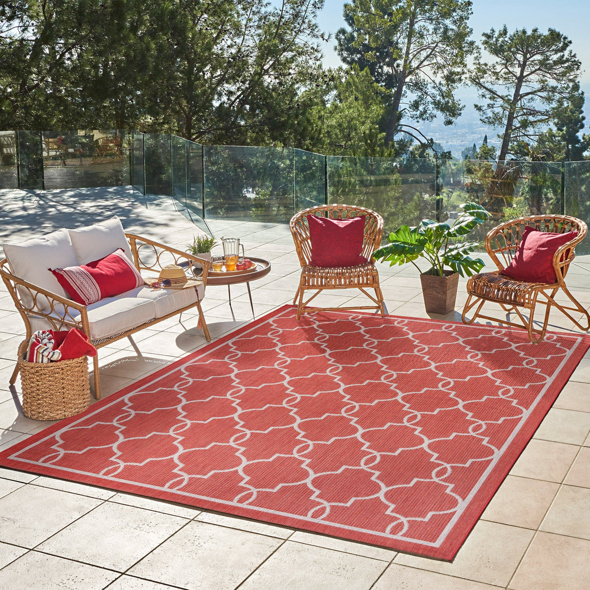 Gertmenian Naples Collection Tremont Indoor/Outdoor Area Rug