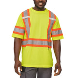 Holmes Workwear High-Visibility Short Sleeve T-Shirt, 3-pack