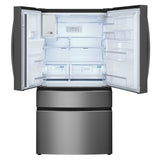 Frigidaire Gallery 36 in 21.5 cu ft. Counter-Depth French Door Refrigerator with Auto-Close Doors
