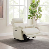 Gilman Creek – Top-grain Leather CloudZero Power Recliner with Power Headrest