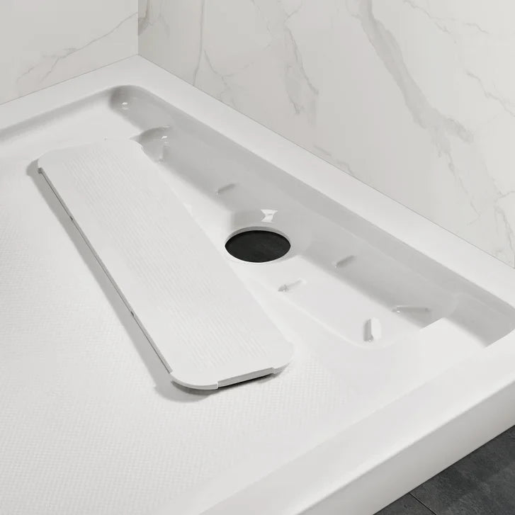 OVE Decors Adena Acrylic Shower Base in White