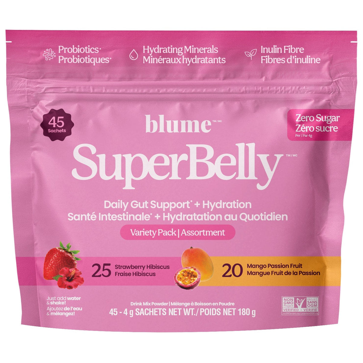 Blume SuperBelly Hydration Variety Pack