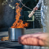 RedFire Volcano Pellet Fire Pit Extra Large Stainless Steel