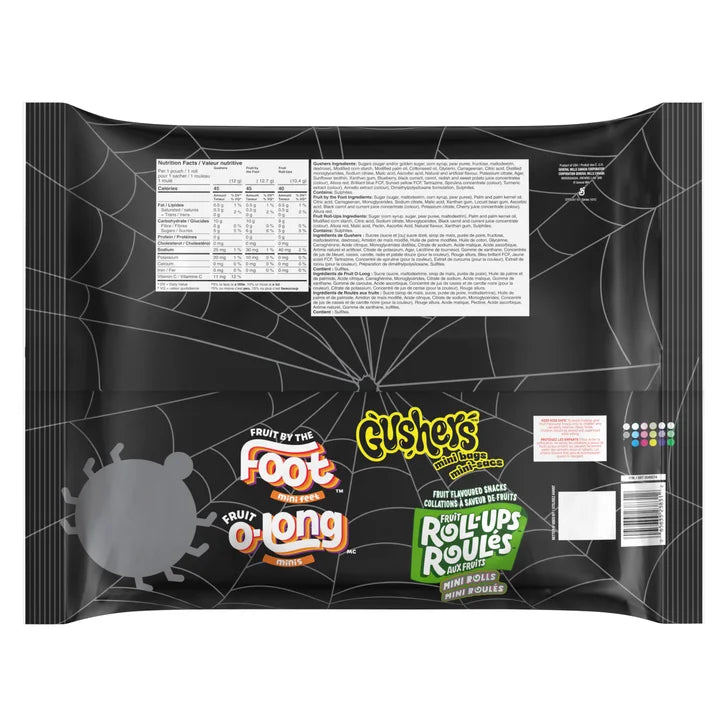 Halloween Candy Variety Pack, 100 Mini Pouches