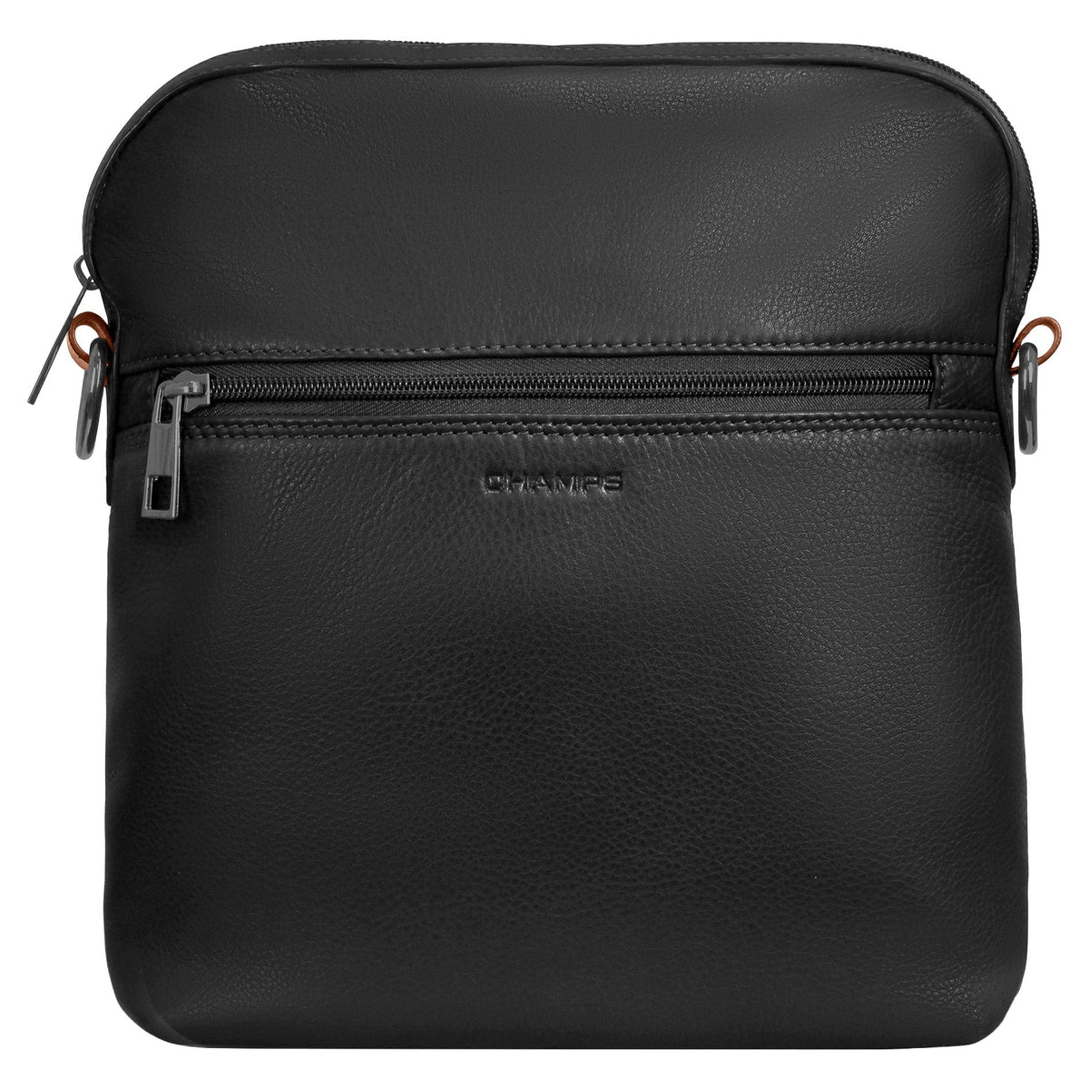 Champs Onyx Collection Leather Cross-Body Bag