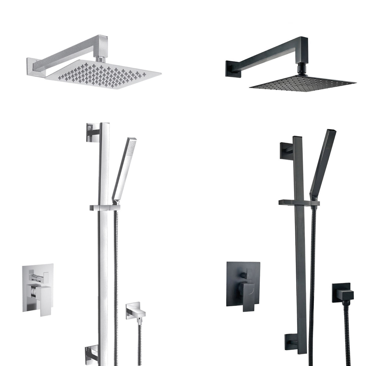 Akuaplus Irene II Pressure Blance Adjustable Shower System