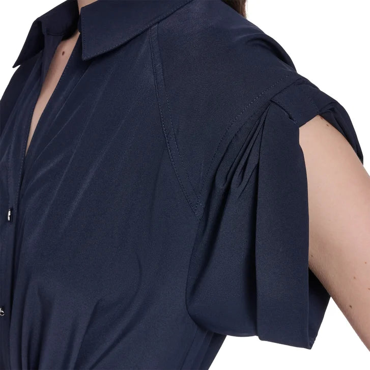 DKNY Women's Belted Shirt Dress