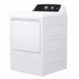 GE 6.2 cu. ft. White Electric Dryer with SaniFresh Cycle