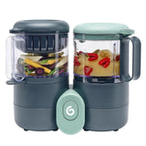 Babymoov Duo Meal Lite Baby Food Maker: Steam, Blend, Defrost, and Reheat With 6 Storage Containers