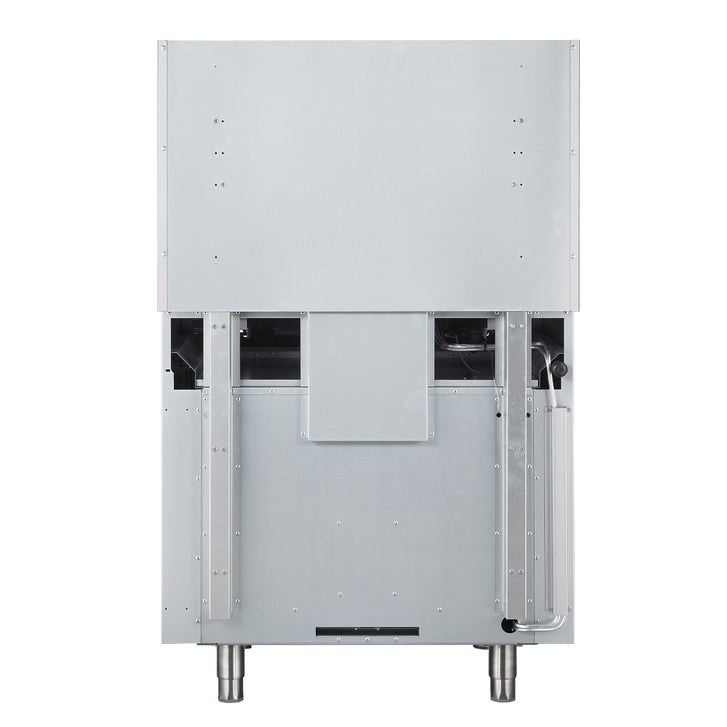Forno 36 in. 4.65 cu ft. Stainless Steel Gas 6 Burners Commercial Range with Built-In Backsplash