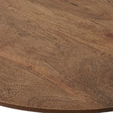 Rantus End Table with Mango Wood Top