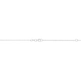 Diamond Cut Rolo Chain Necklace in Yellow or White Gold