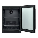 Electrolux 24 in. 5 cu. ft. Stainless Steel Under-Counter Beverage Center