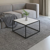 Appollo Cyril Metal Table with Marble Top