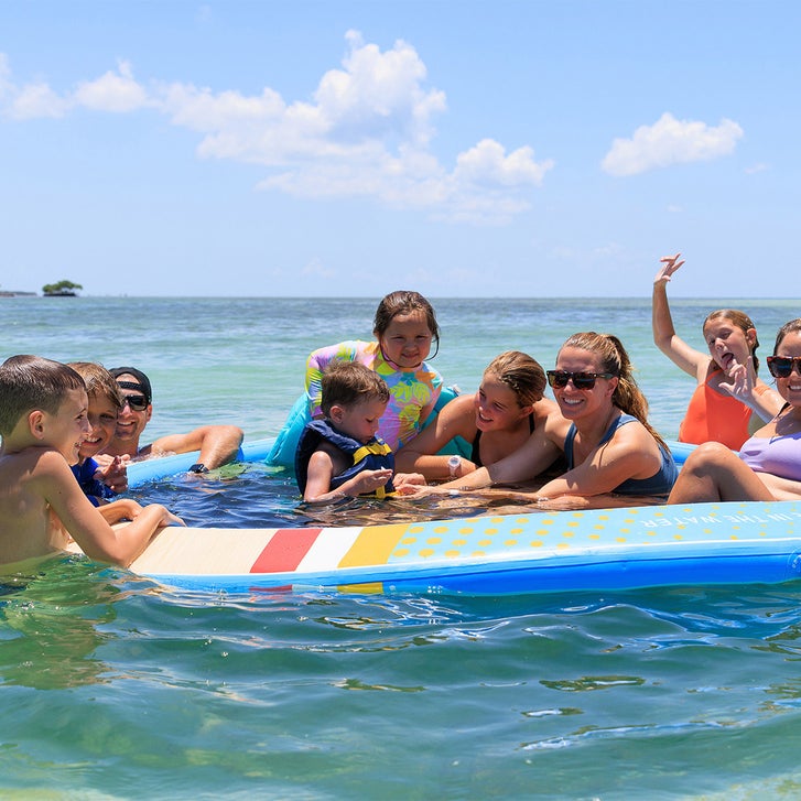 Wateraft 8 ft Round Inflatable Raft
