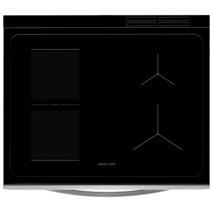Frigidaire 30 in. 5.3 cu ft. Stainless Steel Freestanding Induction Front Control Range with Air Fry