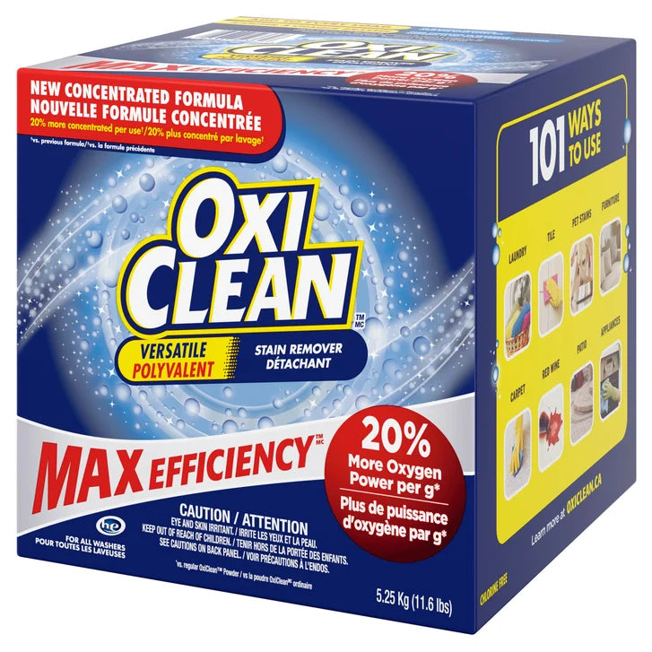 OxiClean Max Efficiency Stain Remover, 5.25 kg