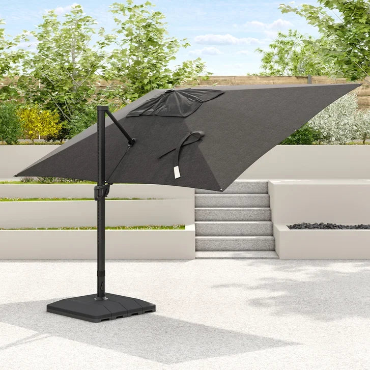 Sirio 4 m x 3 m (13 ft. x 10 ft.) Cantilever Umbrella