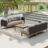 Palermo 5-piece Patio Sectional Conversation Set