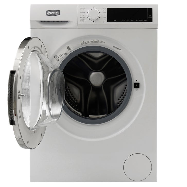 Marathon 24 in. 2.2 cu ft. White Front Load Washer with 15 Program Cycle Options