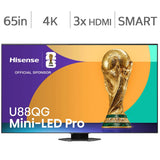 Hisense 65" Class - U88QG Series - 4K QLED Mini LED Pro TV