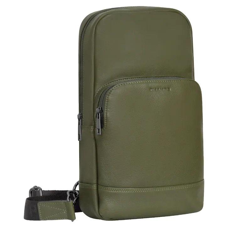 Champs Onyx Collection Leather Sling Bag