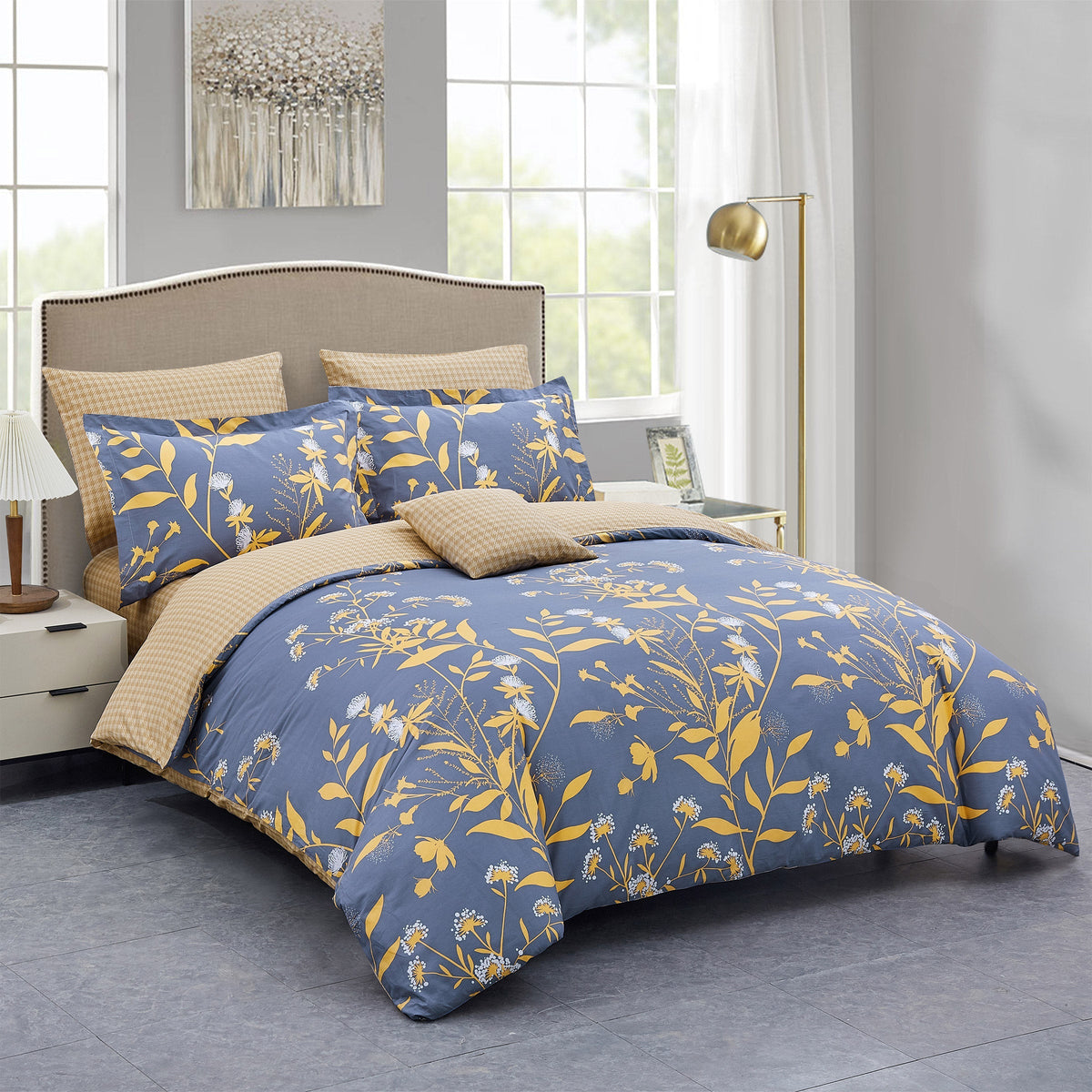 North Home - Cotton 4-piece Duvet Cover Set