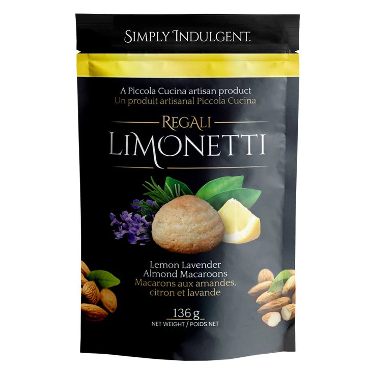 Piccola Cucina Regali Almond Macaroons, 8 × 136 g