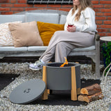 RedFire Pellet Firepit Lion
