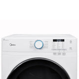 Midea 8.0 cu ft. White Electric Dryer with Stacking Kit