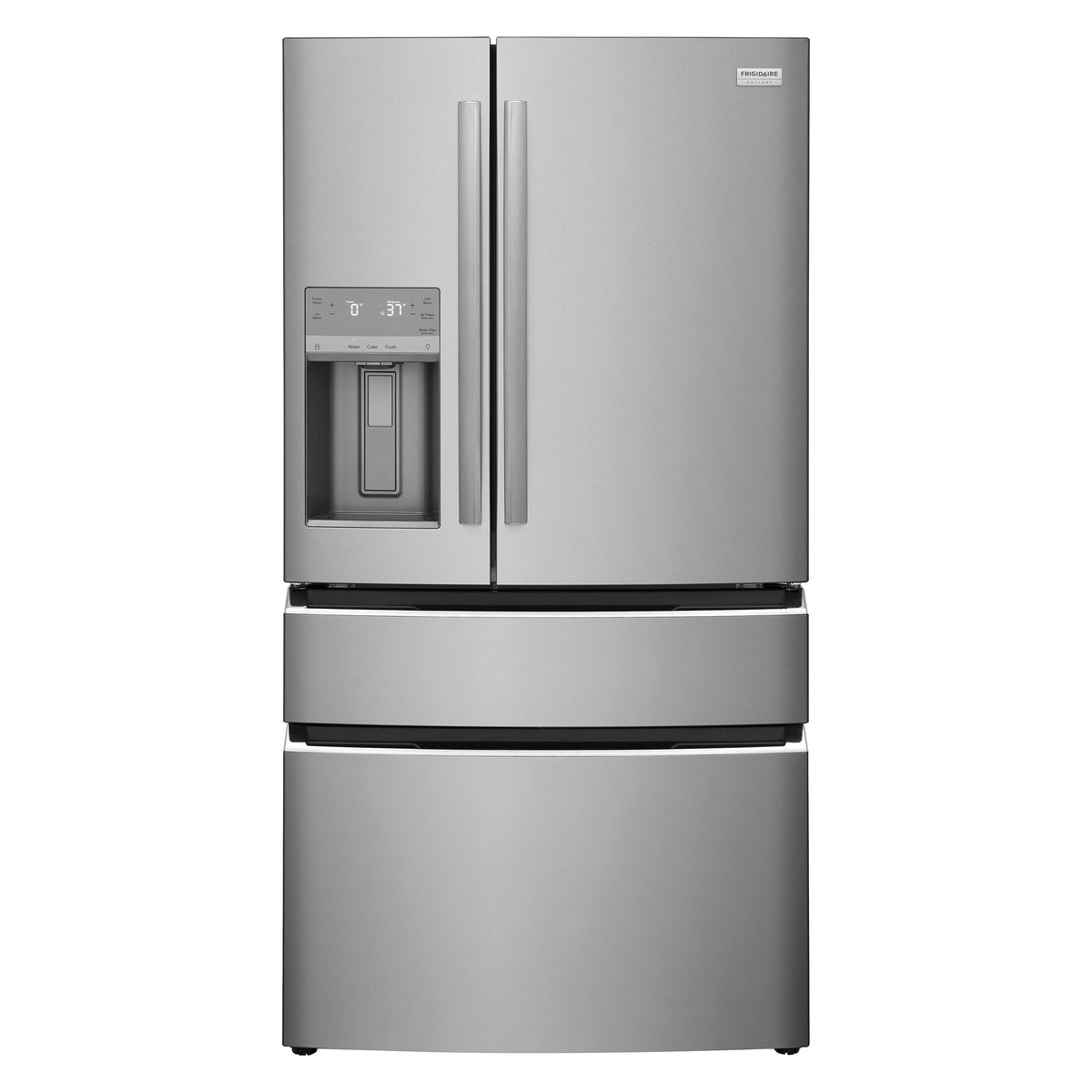 Frigidaire Gallery 36 in 21.5 cu ft. Counter-Depth French Door Refrigerator with Auto-Close Doors