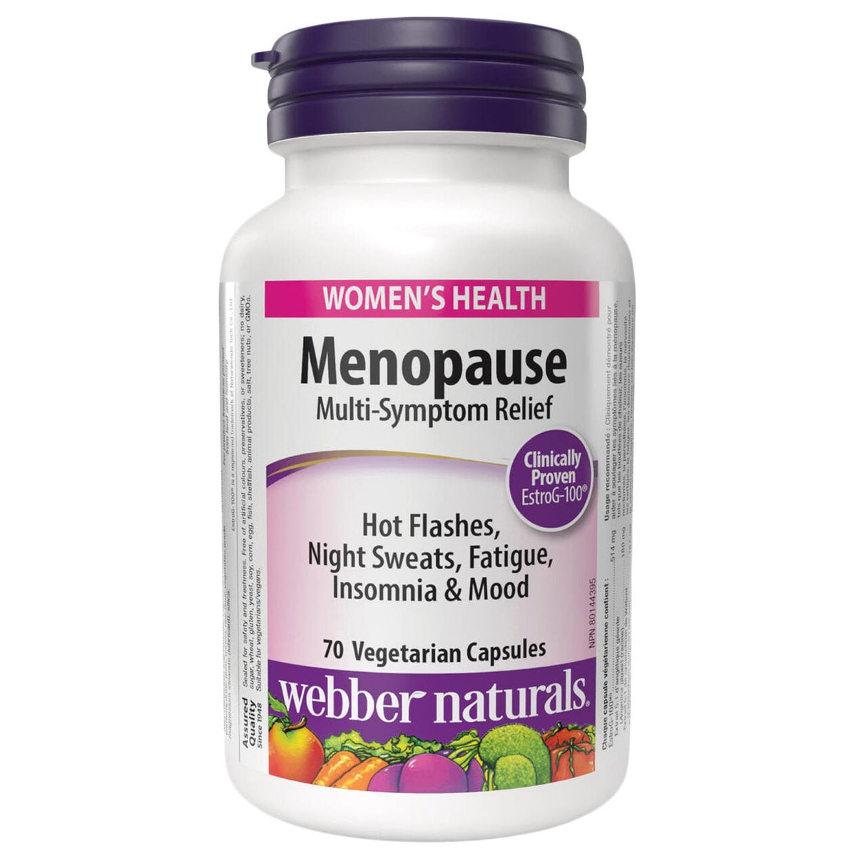 webber naturals - Menopause Multi-Symptom Relief, 70 Capsules